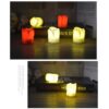 เทียน LED ตกแต่ง งานแต่ง งานเลี้ยง ปลอดภัย  ไหม้ เหมาะกับทุกบรรยากาศ เค้กวันเกิด Halloween  ฮาโลวีน วาเลนไทน์