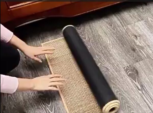 พรมกันลื่นหน้าประตู พรมครัวกันน้ำ ซับน้ำเร็ว แห้งไว ผืนบางเรียบแนบพื้น ไม่สะดุด ใช้ได้กับบ้านหรือคอนโด