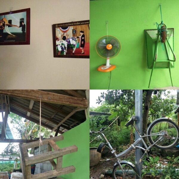 (พร้อมส่ง)ถูกสุด‼️ตะขอแปะผนัง ตะขอแขวนติดผนัง ตะขอแขวนติดกำแพง ไม่ต้องเจาะ ตะขอติดผนัง ติดผนัง ตะขอเหนียวที่สุดใน 3 โลก