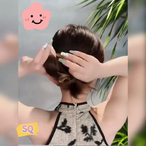 คลิปวิกผมดอกไม้ วิกผมหญิงขี้เกียจ ผมหนาปุย ดูเป็นธรรมชาติ ใส่เพิ่มวอลุ่มง่ายในไม่กี่นาที