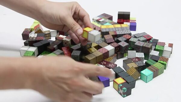 ของเล่นตัวต่อแม่เหล็กเสริมพัฒนาการ พร้อมตุ๊กตา ฝึกสมาธิ เสริมไอคิว สร้างบ้านเมืองตามจินตนาการ