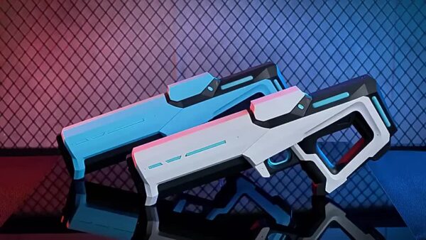 ปืนฉีดน้ำไฟฟ้า สงกรานต์ รุ่นดูดน้ำอัตโนมัติ ยิงระยะไกลพิเศษ พลังแรง เล่นน้ำต่อเนื่อง ไม่ต้องเติมบ่อย