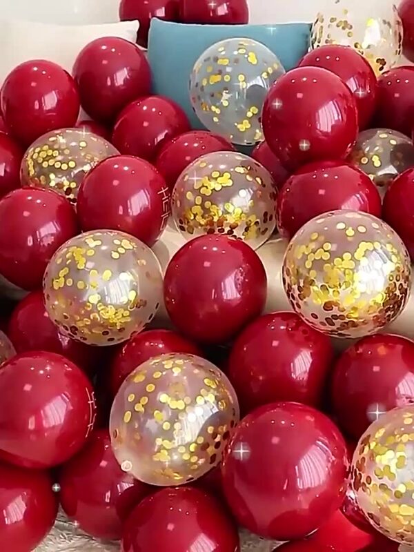 🎈 ลูกโป่งแยกขาย ขนาด 10-12 นิ้ว สีสวย ตกแต่งงานได้ทุกโอกาส วาเลนไทน์