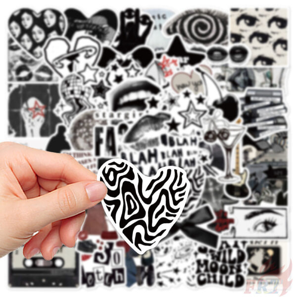 ❉ สติ๊กเกอร์ Downtown Y2K Girls Art Series 03 ❉ 50 ชิ้น/เซ็ตแฟชั่น DIY สติ๊กเกอร์กันน้ํา Doodle สติ๊กเกอร์