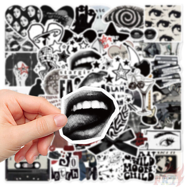 ❉ สติ๊กเกอร์ Downtown Y2K Girls Art Series 03 ❉ 50 ชิ้น/เซ็ตแฟชั่น DIY สติ๊กเกอร์กันน้ํา Doodle สติ๊กเกอร์