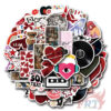 ❉ Downtown Y2K Girls Art Series 02 Stickers ❉ 50Pcs/Set Fashion DIY Waterproof Decals Doodle Stickers