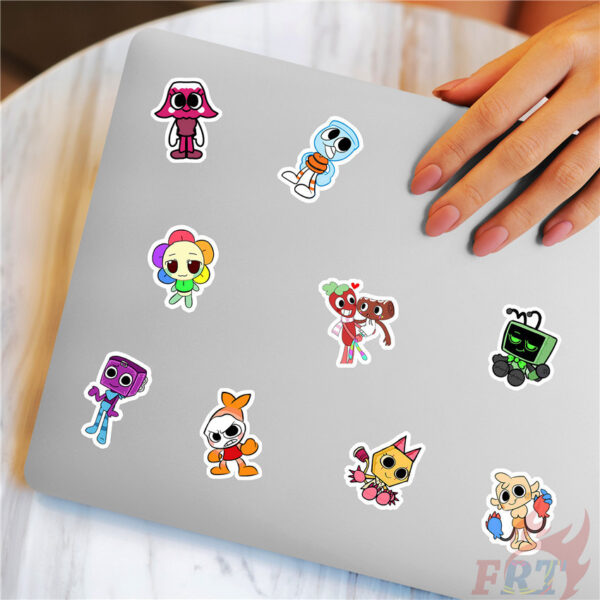 110Pcs/Set ★★★ Dandy's World Q-1 Mini Diary Manual Stickers ★★★ DIY Fashion Scrapbooks Album Decor Decals Stickers（Size：