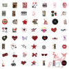❉ Downtown Y2K Girls Art Series 02 Stickers ❉ 50Pcs/Set Fashion DIY Waterproof Decals Doodle Stickers