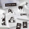 64Pcs/Set ❉ Death Note . Classical Black & White Series 02 Stickers ❉ DIY Fashion Decals Doodle Stickers