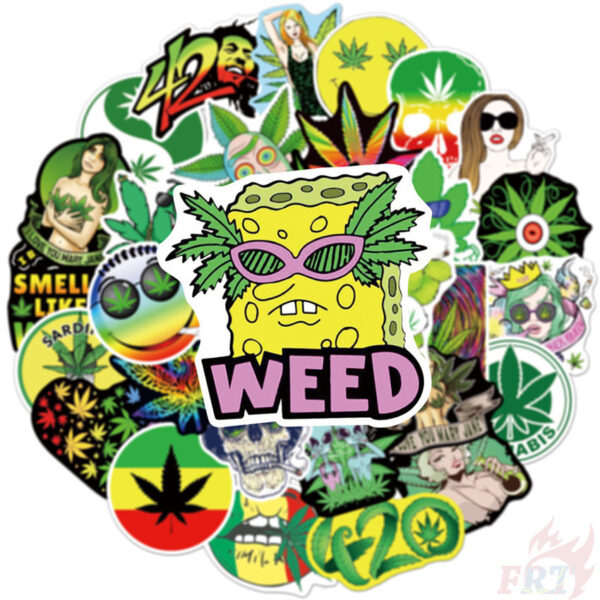 ❉ Kuso Smoking Series 03 Funny Character สติ๊กเกอร์ ❉ 50Pcs/Set Cartoon Waterproof DIY Fashion Decals Doodle สติ๊กเกอร์