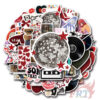 ❉ Downtown Y2K Girls Art Series 02 Stickers ❉ 50Pcs/Set Fashion DIY Waterproof Decals Doodle Stickers