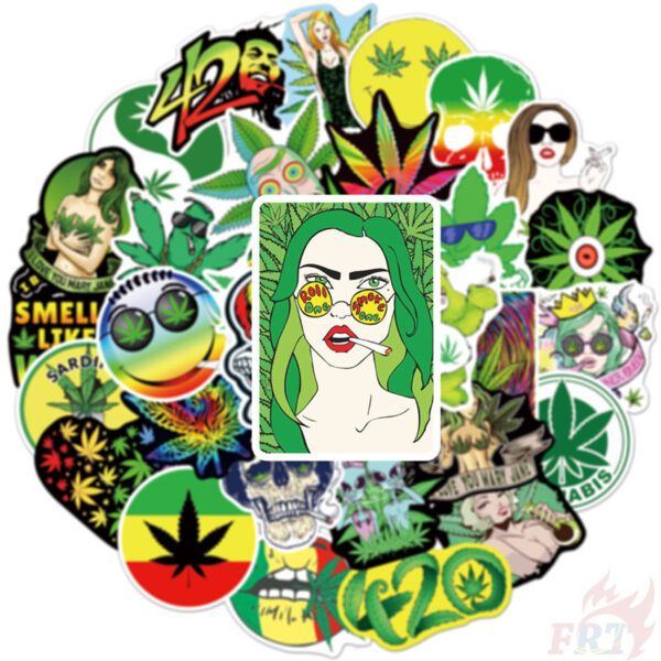 ❉ Kuso Smoking Series 03 Funny Character สติ๊กเกอร์ ❉ 50Pcs/Set Cartoon Waterproof DIY Fashion Decals Doodle สติ๊กเกอร์