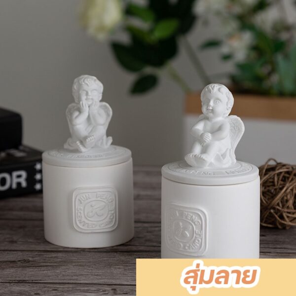 เทียนหอมกามเทพดีไซน์สุดน่ารัก หอมฟุ้งแม้ไม่จุด ของขวัญสำหรับตกแต่งบ้านที่ห้ามพลาด Halloween  ฮาโลวีน