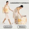 Foldable Bathtub อ่างอาบน้ำพับได้ ขนาดใหญ่ พกพาง่าย สำหรับแช่น้ำ สปาในบ้าน ซาวน่า ใช้งานสะดวก ประหยัดพื้นที่