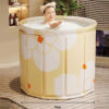 Foldable Bathtub อ่างอาบน้ำพับได้ ขนาดใหญ่ พกพาง่าย สำหรับแช่น้ำ สปาในบ้าน ซาวน่า ใช้งานสะดวก ประหยัดพื้นที่
