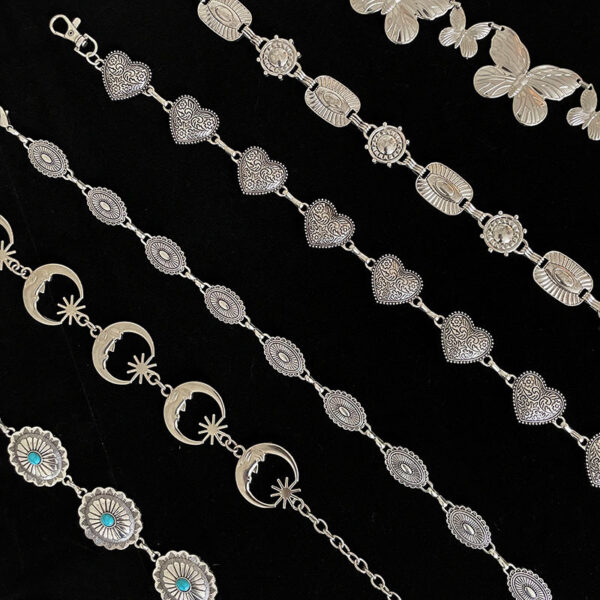 เข็มขัดสายโซ่แต่งลุควินเทจ เท่ หวาน เซ็กซี่ แมทช์ชุดง่าย ใส่กับยีนส์ กระโปรง กางเกงก็ปัง ราคาน่ารัก