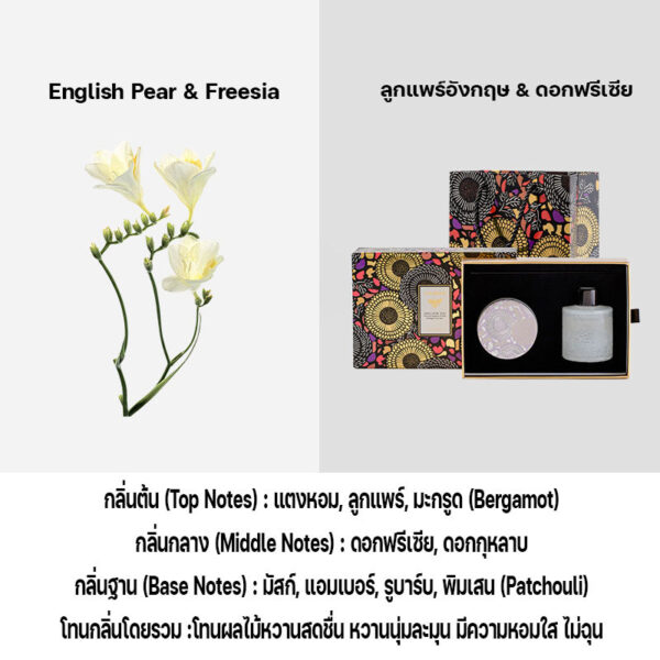 ของขวัญเทียนหอมก้านไม้หอม กล่องสวยหรู Gift Set สำหรับคนพิเศษ ของขวัญแทนใจ ปีใหม่ Christmas คริสต์มาส วาเลนไทน์ วาเลนไทน์