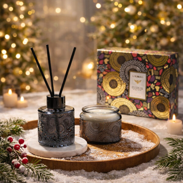 ของขวัญเทียนหอมก้านไม้หอม กล่องสวยหรู Gift Set สำหรับคนพิเศษ ของขวัญแทนใจ ปีใหม่ Christmas คริสต์มาส วาเลนไทน์ วาเลนไทน์