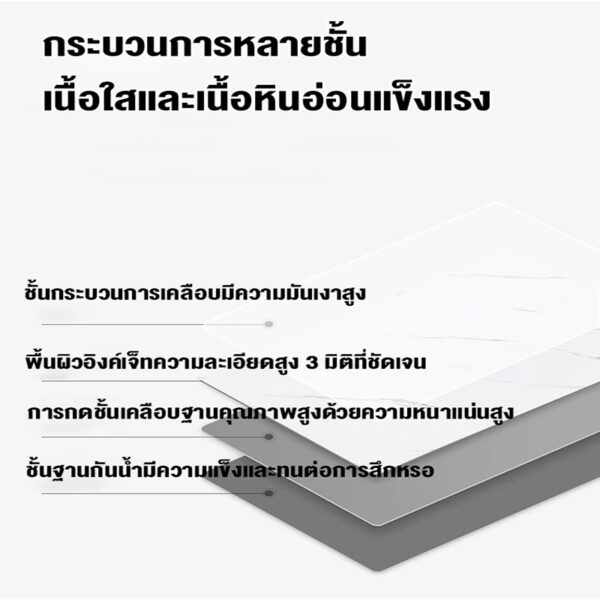 สติกเกอร์ติดผนังลายหินอ่อน 120x300ซม. หนา 2mm มีกาวในตัว กันน้ำ ทนร้อน แต่งห้องเรียบหรู