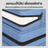แผ่นรองนอนพับได้ เสื่อที่นอนพับ ใช้ในออฟฟิศ ที่นอนคนเดียว หนานุ่ม ระบายอากาศดี พกพาง่าย