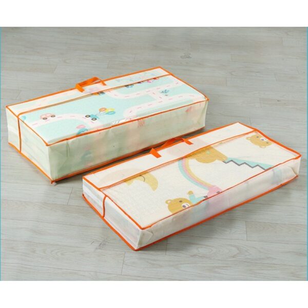 เสื่อรองคลาน XPE สำหรับเด็ก หนา นุ่ม พับได้ พิมพ์ลาย 2 ด้าน เหมาะใช้ในบ้าน ปลอดสารอันตราย