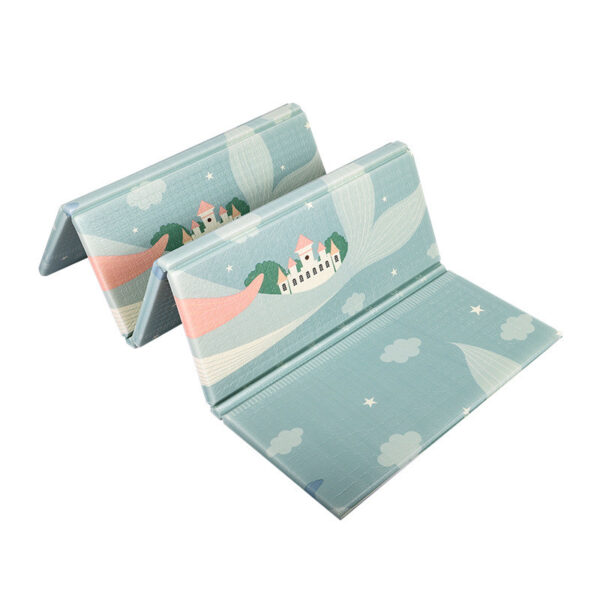 เสื่อรองคลาน XPE สำหรับเด็ก หนา นุ่ม พับได้ พิมพ์ลาย 2 ด้าน เหมาะใช้ในบ้าน ปลอดสารอันตราย