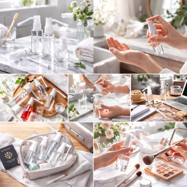 ขวดสเปรย์หมุนได้ 360° แบบก้านยาว ใส 10ml-30ml ขวดเปล่าแบ่งใส่ยา สเปรย์ช่องปาก น้ำหอม แอลกอฮอล์ พกพาง่าย